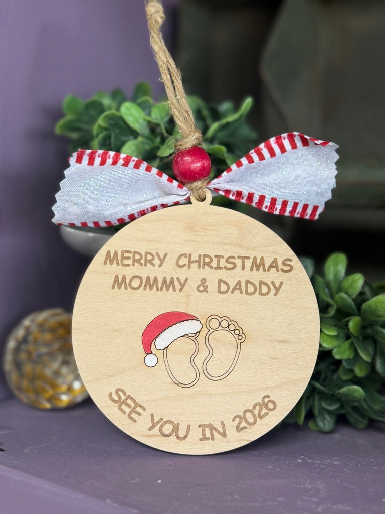 Ready to Give Ornaments – Bless This Nest Studio