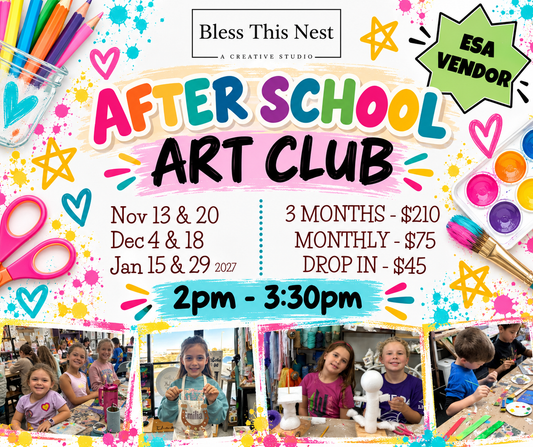 After School Art Club 2026 (Aug - Oct)