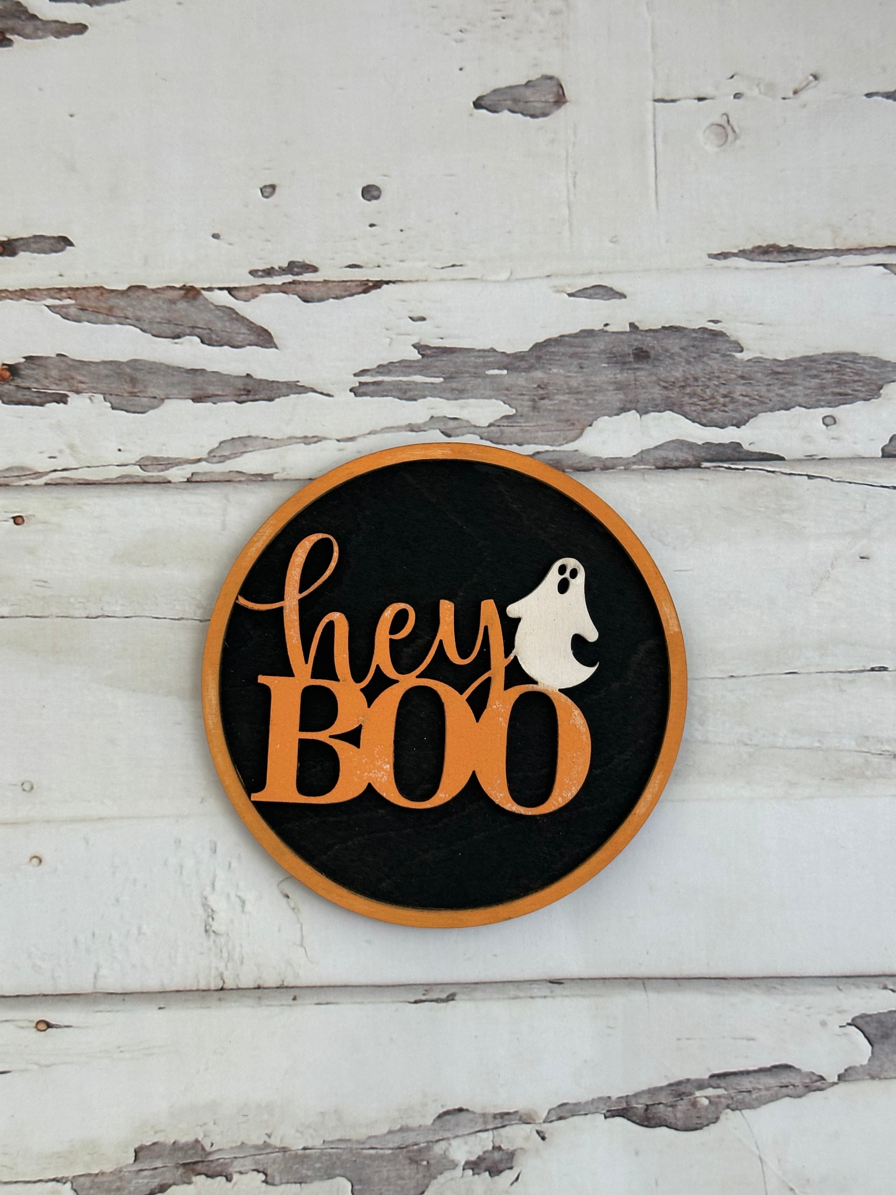 Boo Hc Hey Boo - Interchangeable Insert – Bless This Nest Studio
