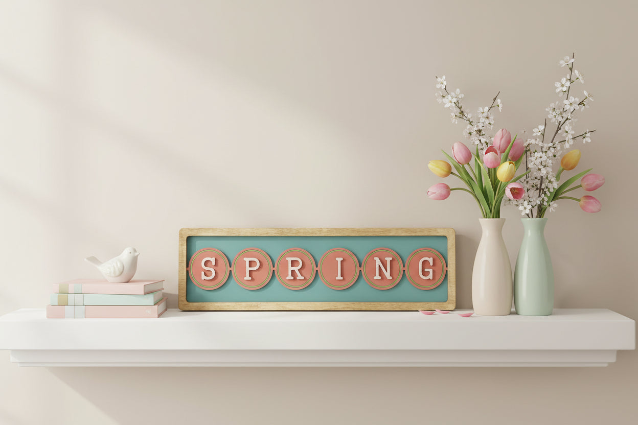 Spring/Easter Chunky Shelf Sitter