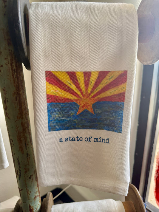 Arizona Flag Tea Towel