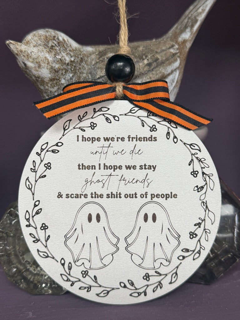 Ghost Friend Ornament