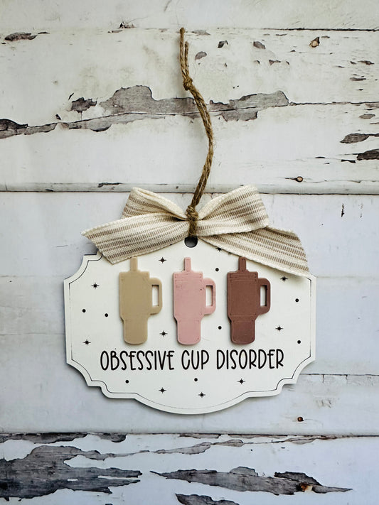 Obsessive Cup Disorder Ornament