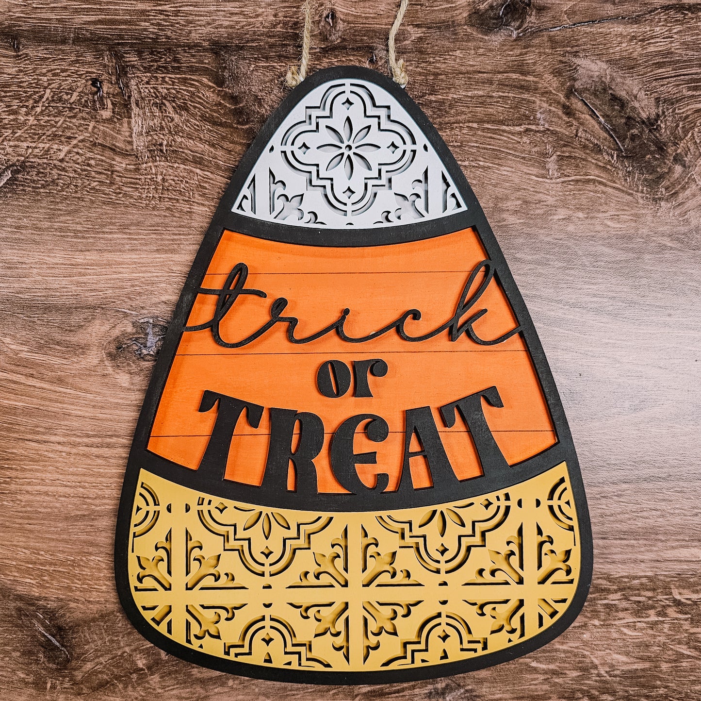 Candy Corn Door Hanger