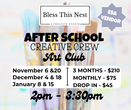 After School Creative Crew Art Club