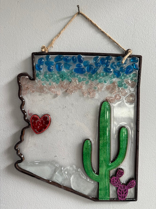 Faux Stained Glass - Arizona