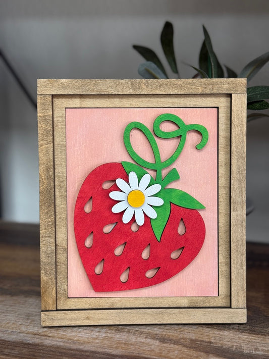 Swappable Insert -  Strawberry Insert
