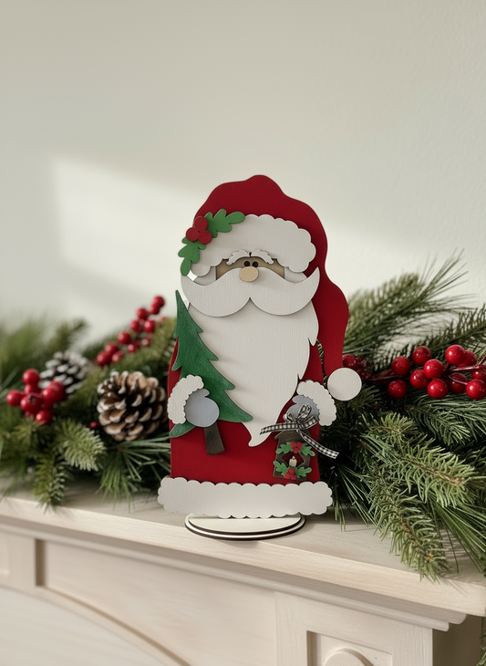 Standing Prim Santa