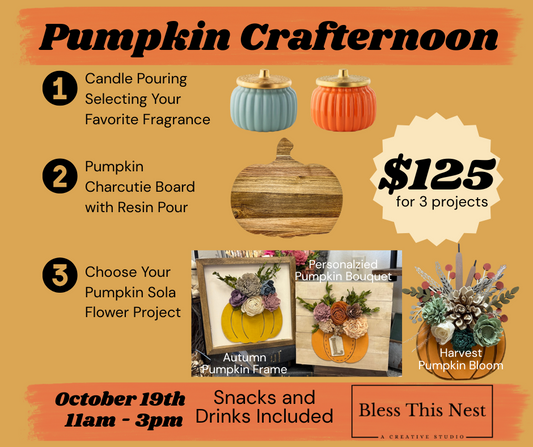 Pumpkin Crafternoon - 10/19
