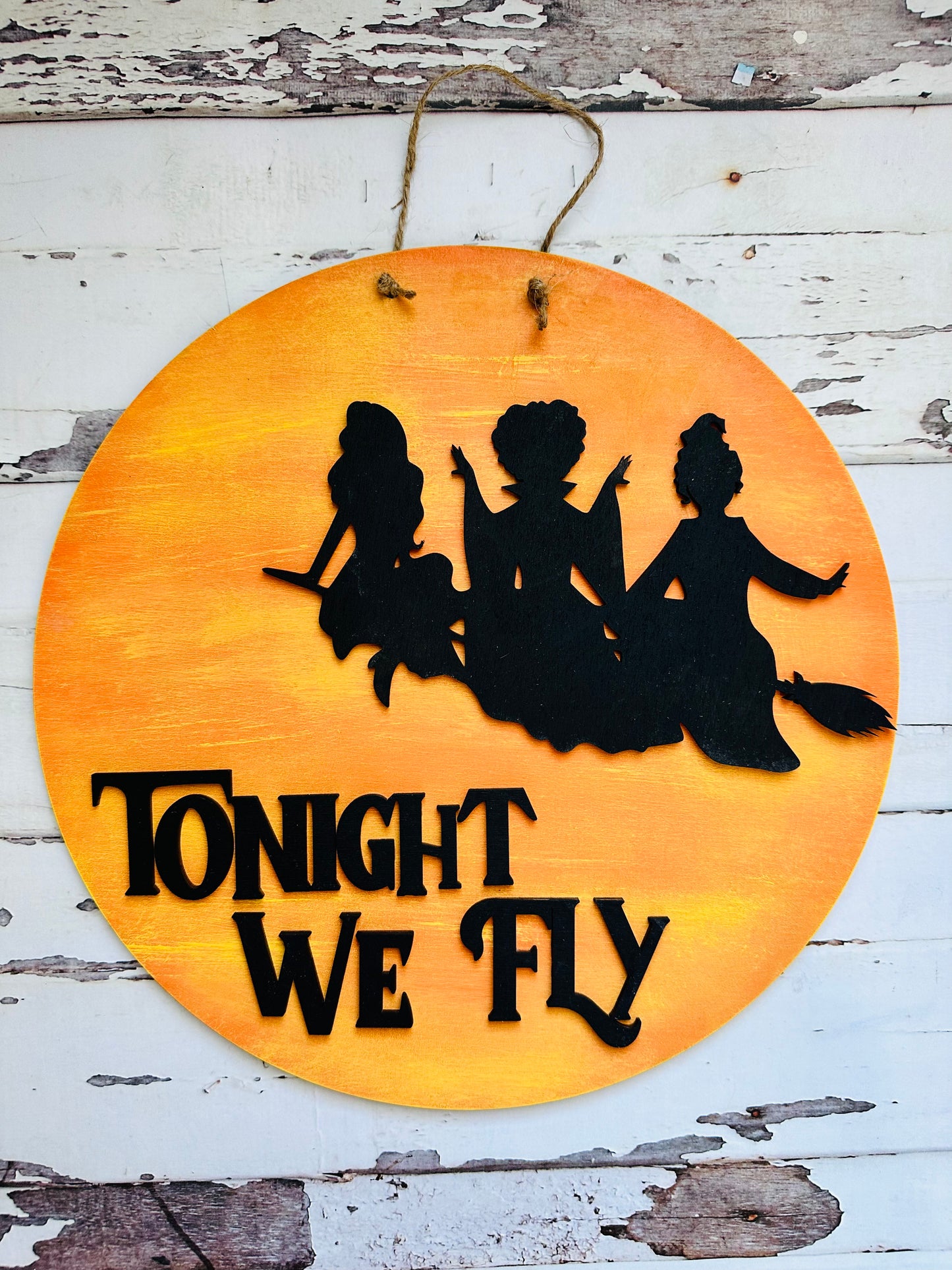 Tonight We Fly Door Hanger