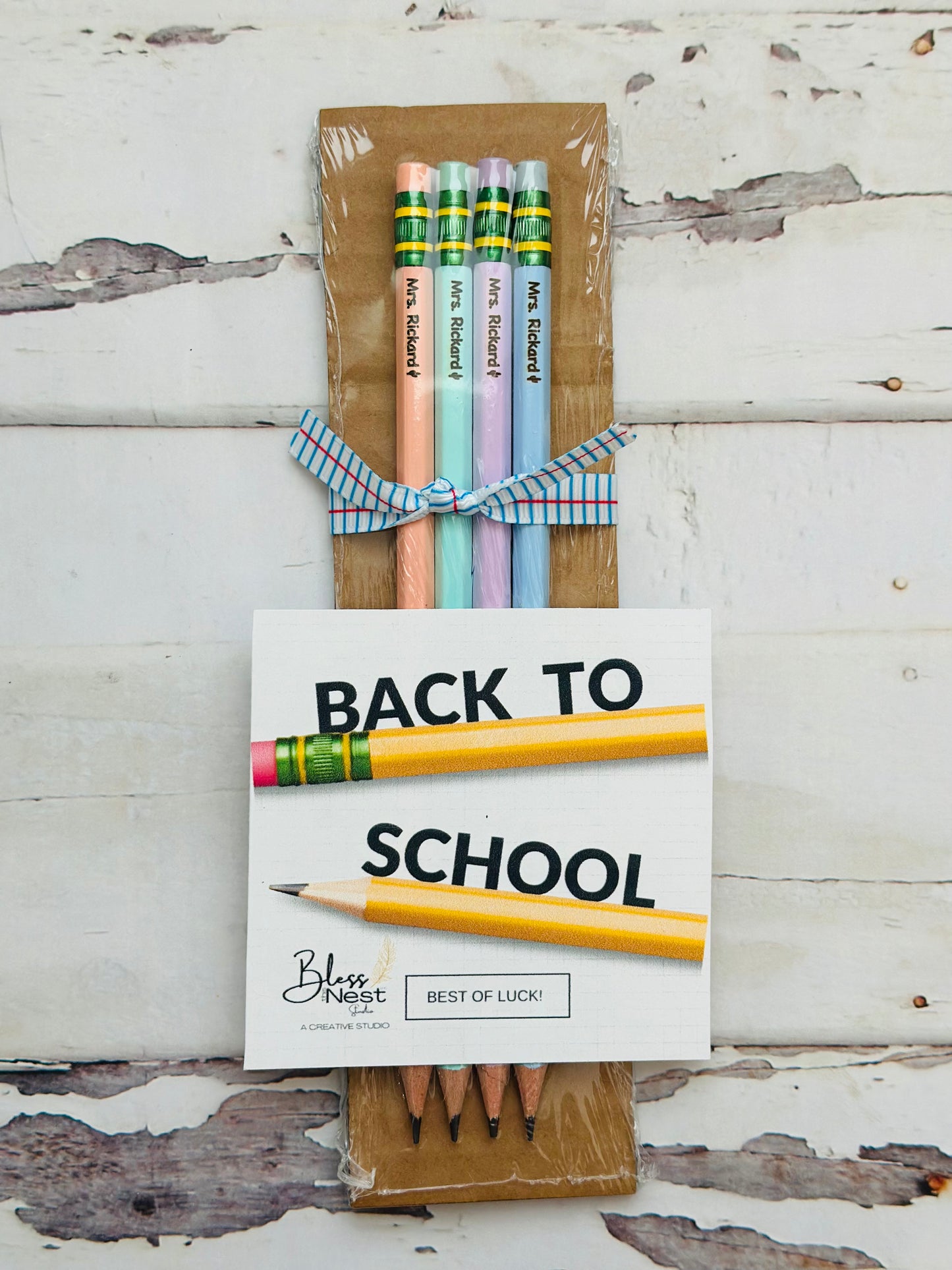 Personalized Pencils - 5 pack