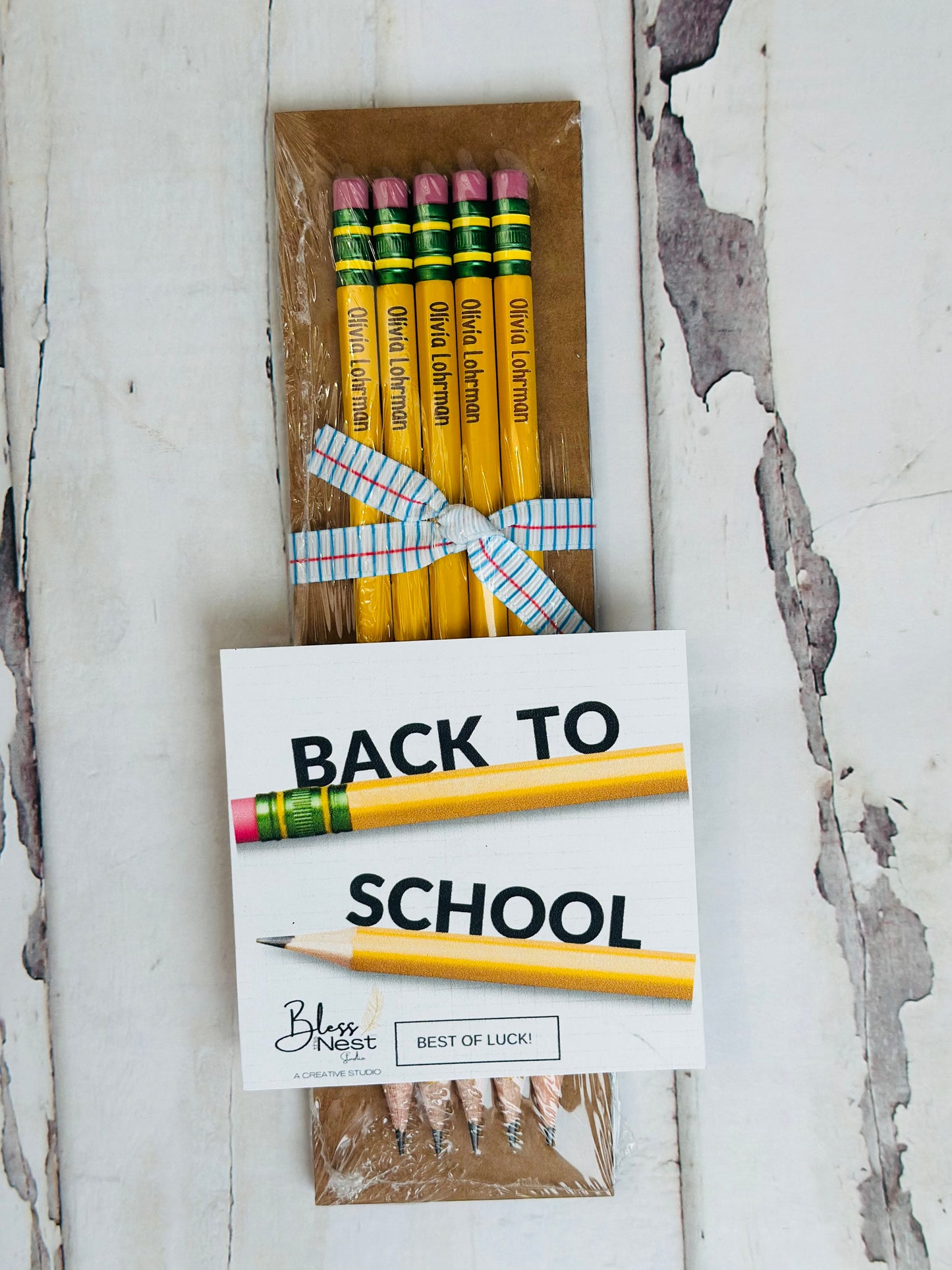 Personalized Pencils - 5 pack