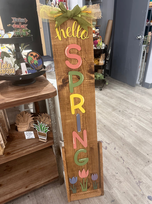 Spring Porch Sign