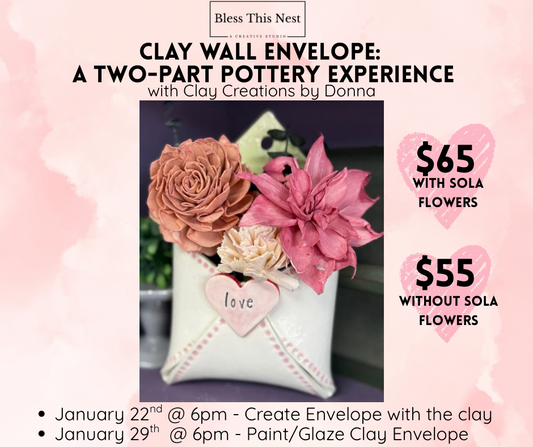 Clay Wall Envelope Workshop