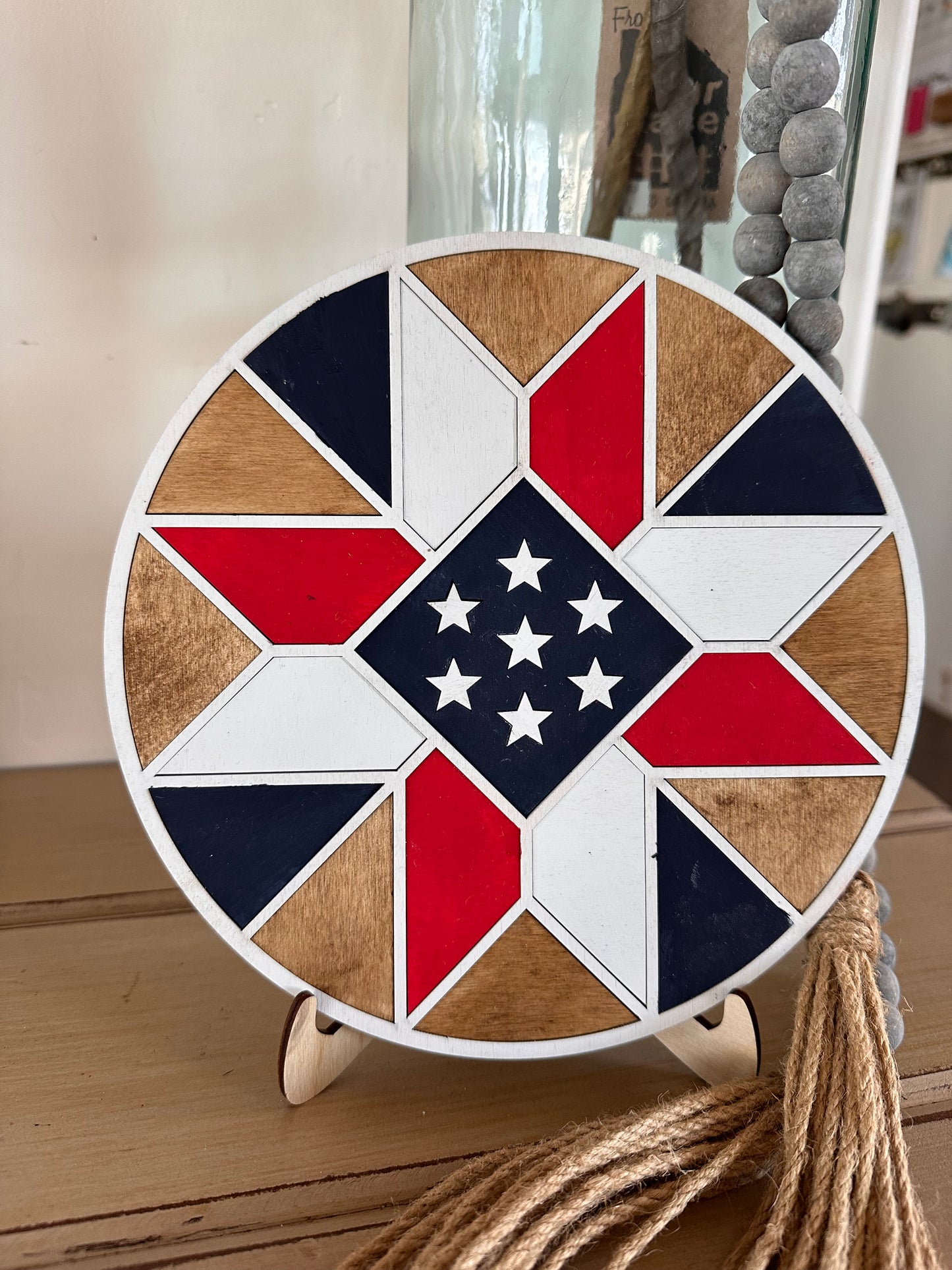 Patrotic Barn Quilt