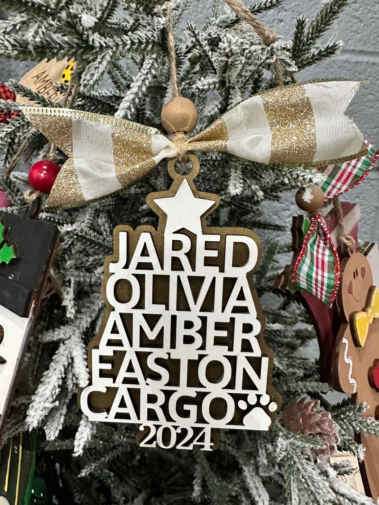 Personalized Tree Ornament