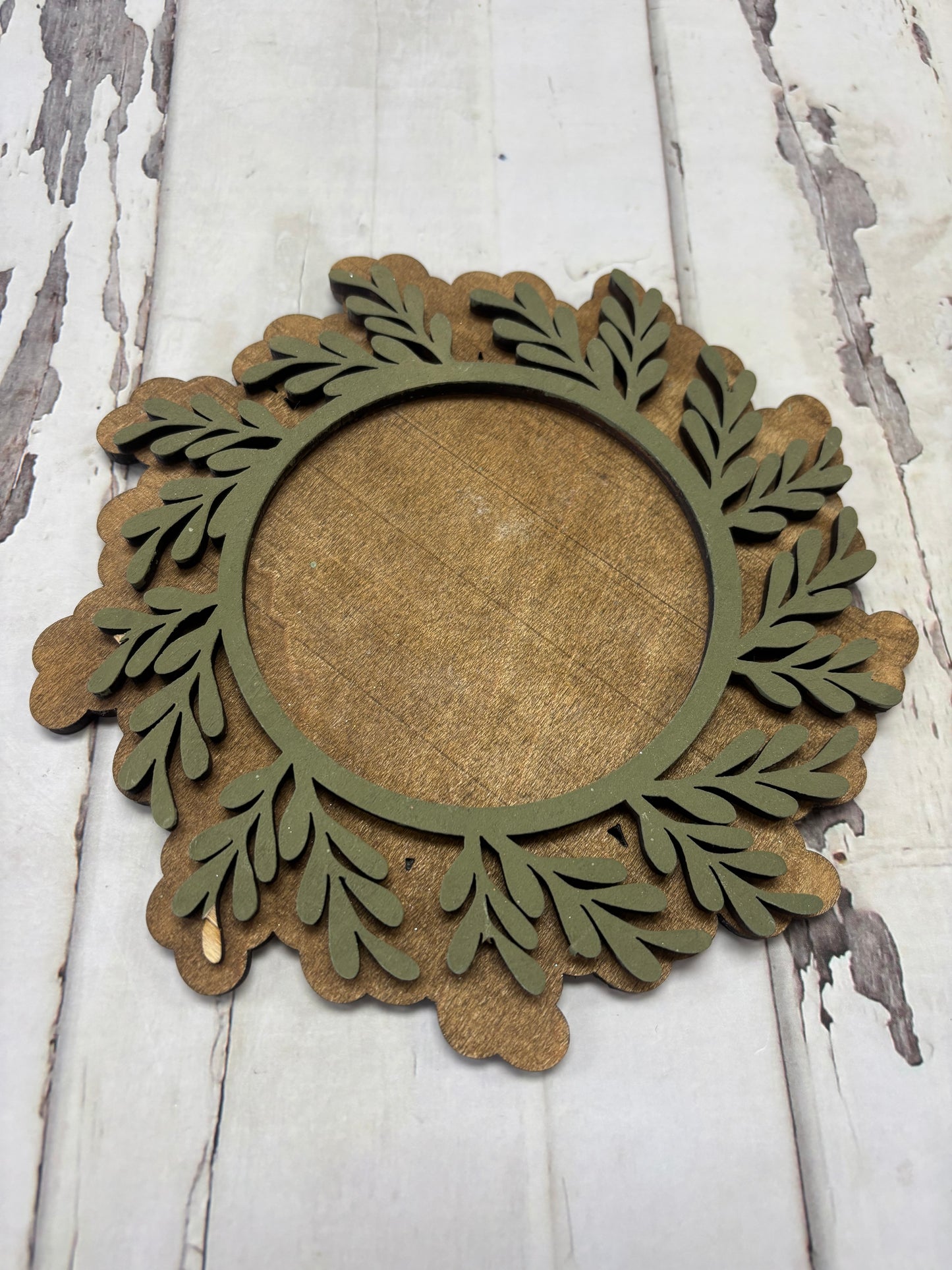 Floral Candle Holder Base