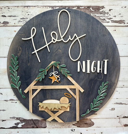 Holy Night Sign