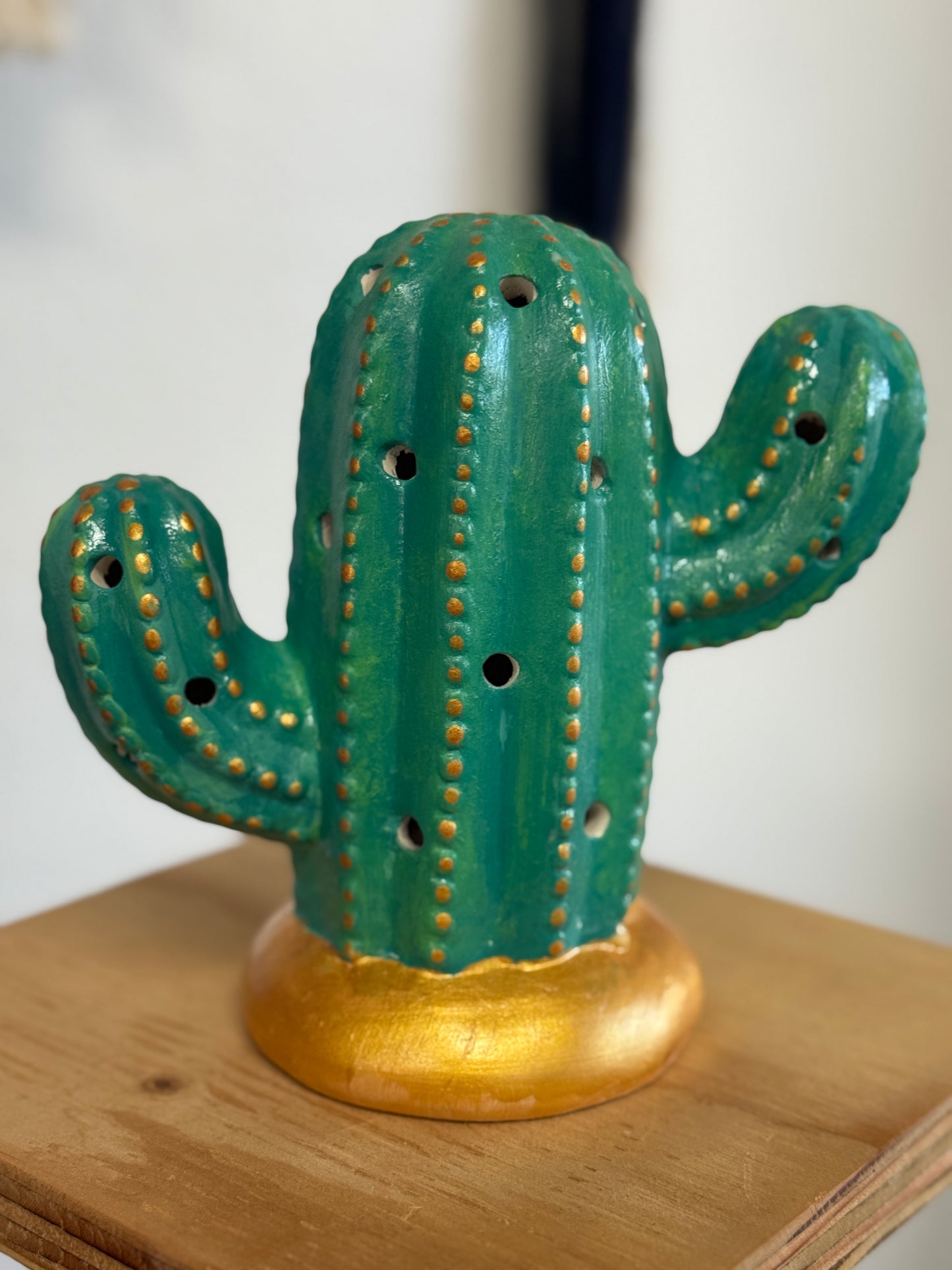 Small Lighted Cactus