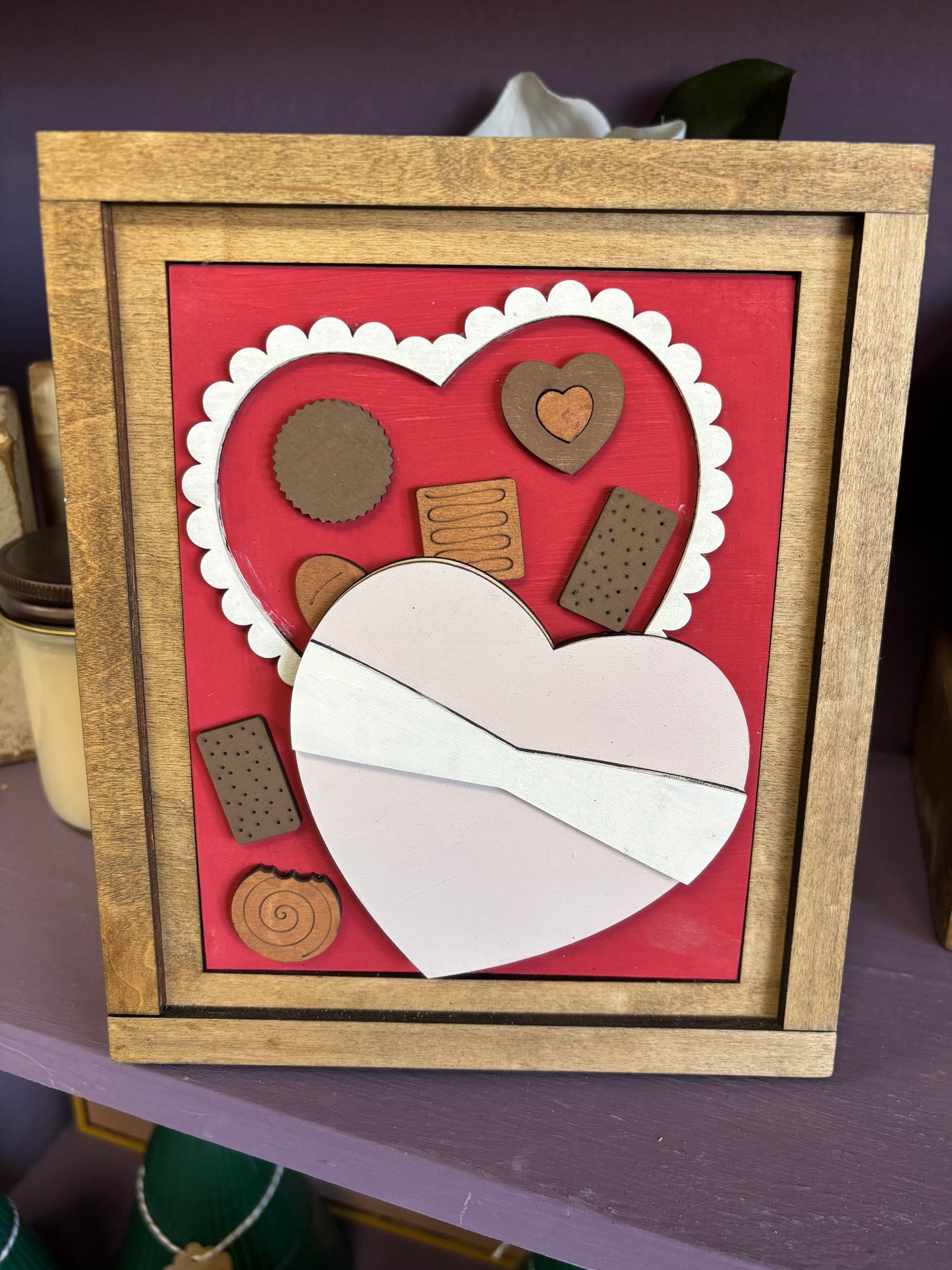 Swappable Insert - Heart Chocolate Box