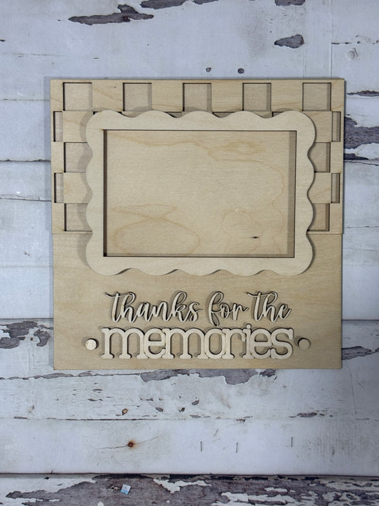 Thanks for The Memories Frame
