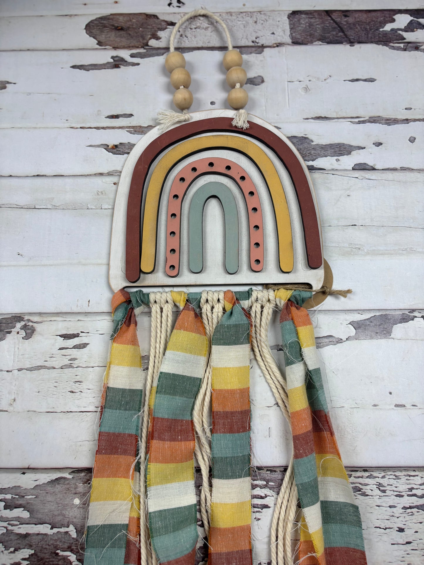 Hanging Boho Rainbow