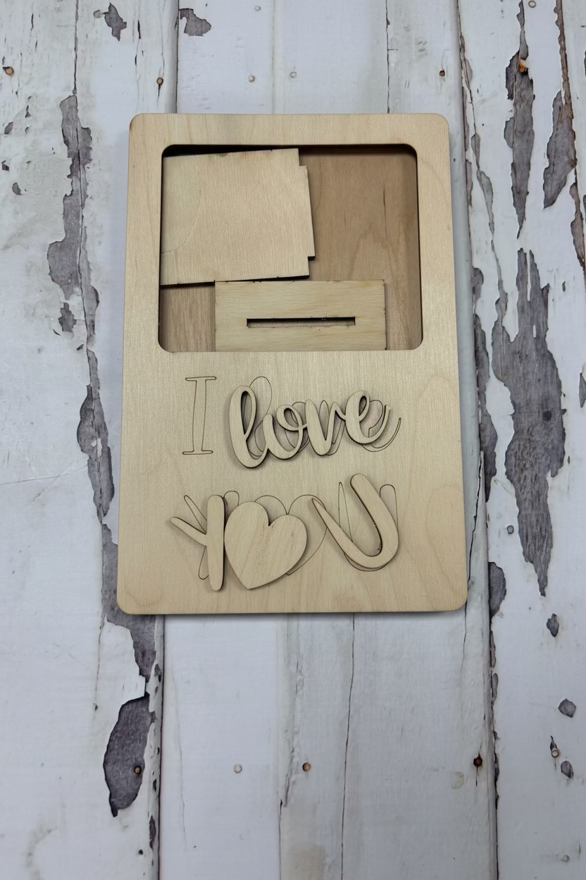 'I Love You' Picture Frame