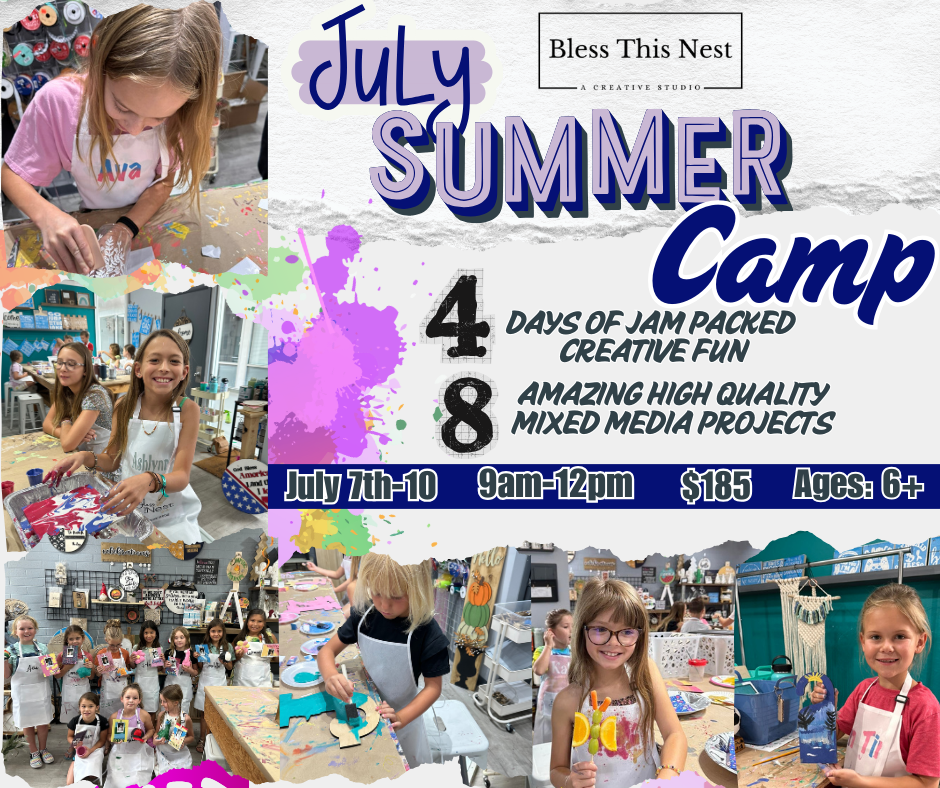 July Summer Camp - Ages 6+