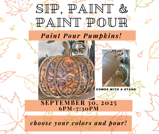 Paint Pour - 9/30