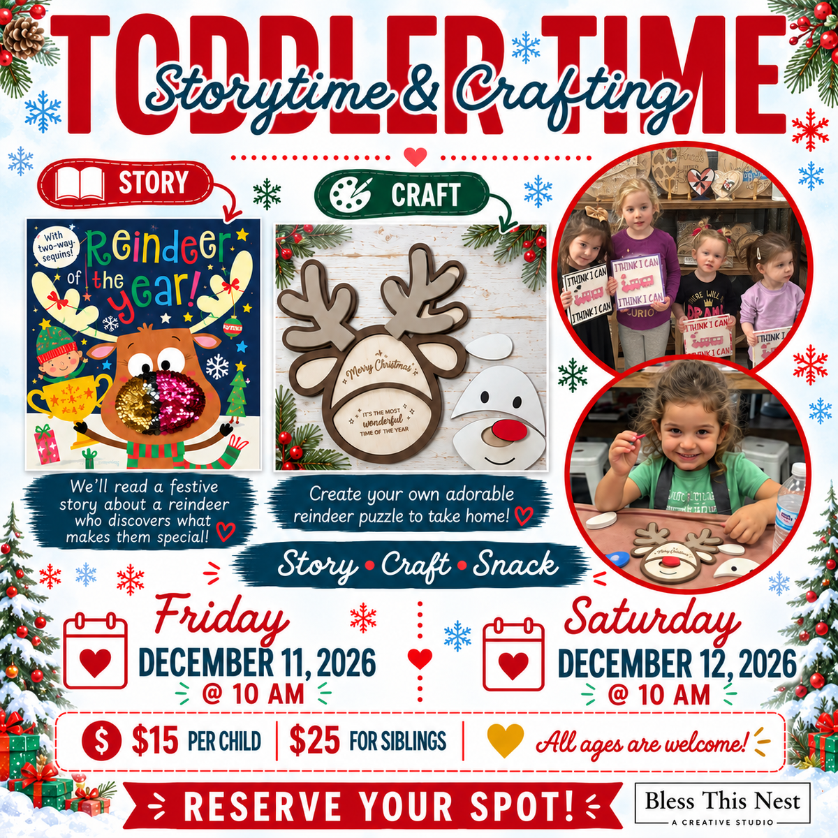 Toddler Time I December 11, 2026 I Lake Havasu City