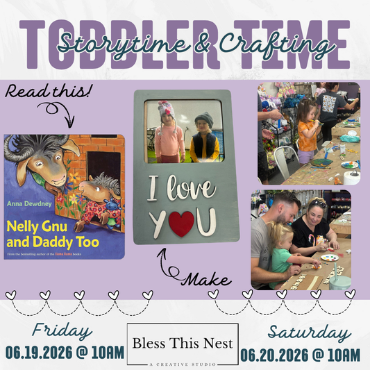 June Toddler Time- 6/19/26