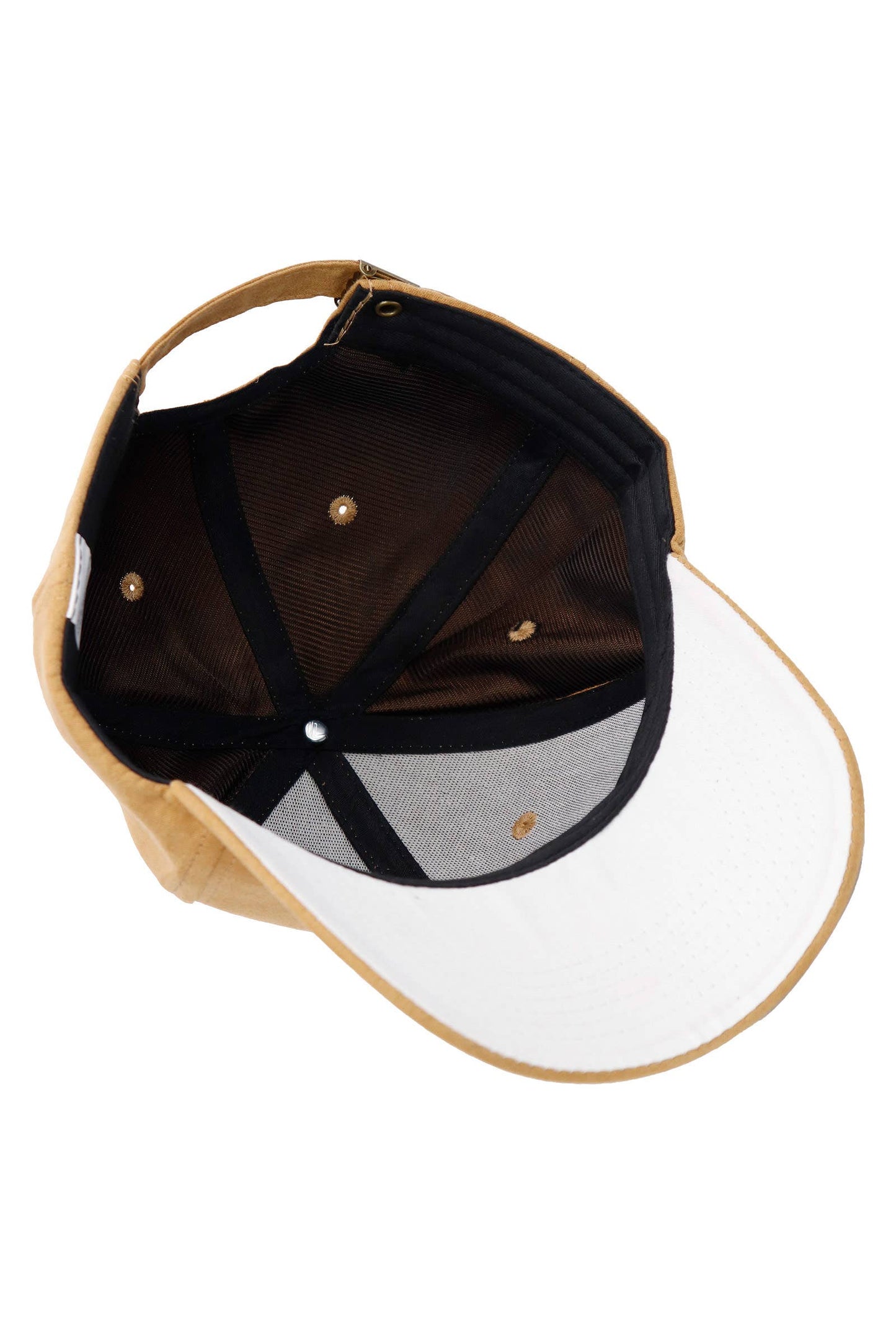 Faux Suede Buckle Strap Back Baseball Cap