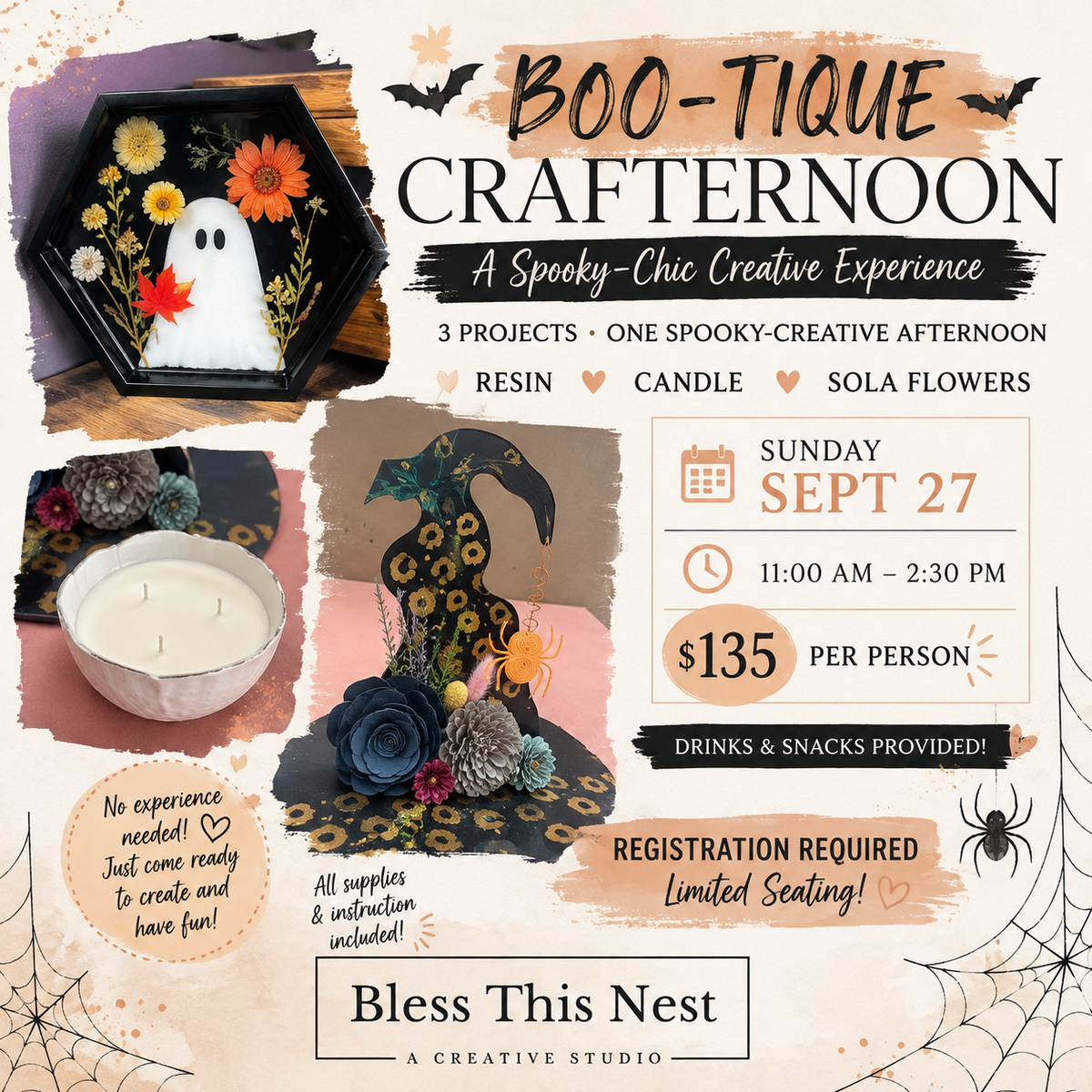 Boo-Tique Crafternoon