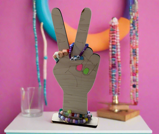 Bracelet Stand with 3 DIY Bracelets