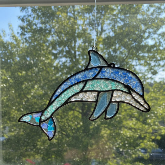 🐬 Nautilus Staff Night – Dolphin Sun Catcher