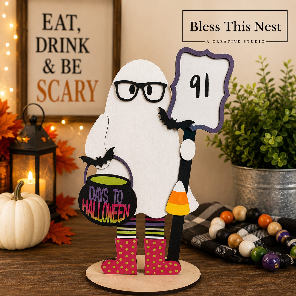 Ghost Halloween Countdown