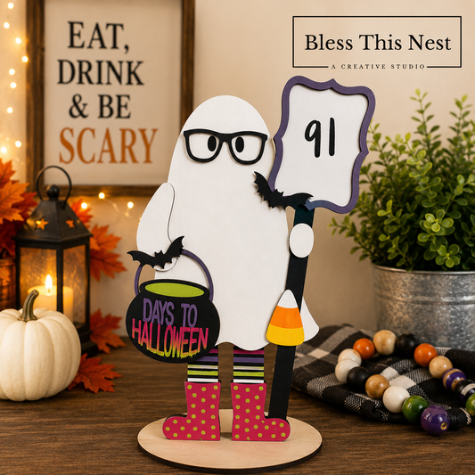 Ghost Halloween Countdown