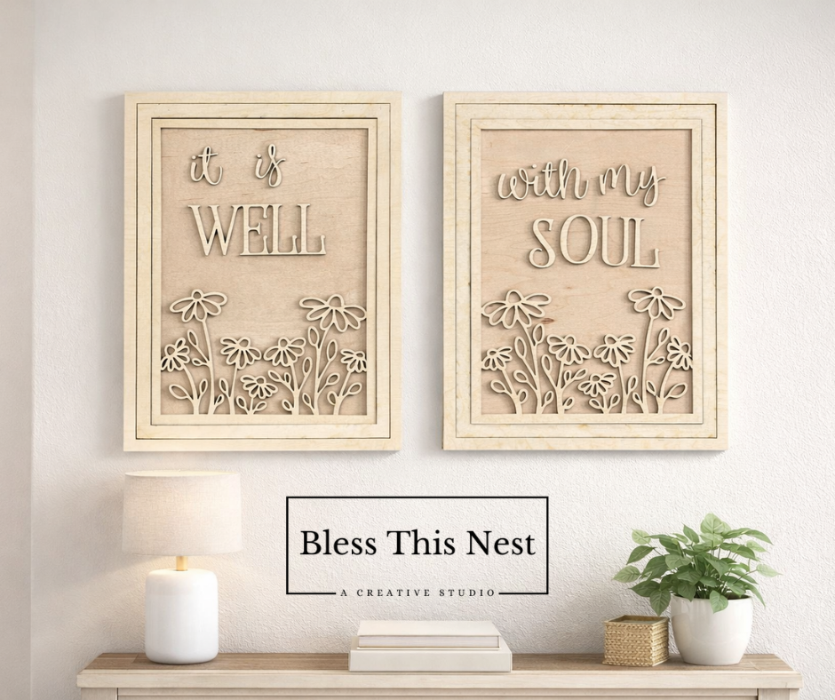 It is Well with My Soul - 2 Piece Set