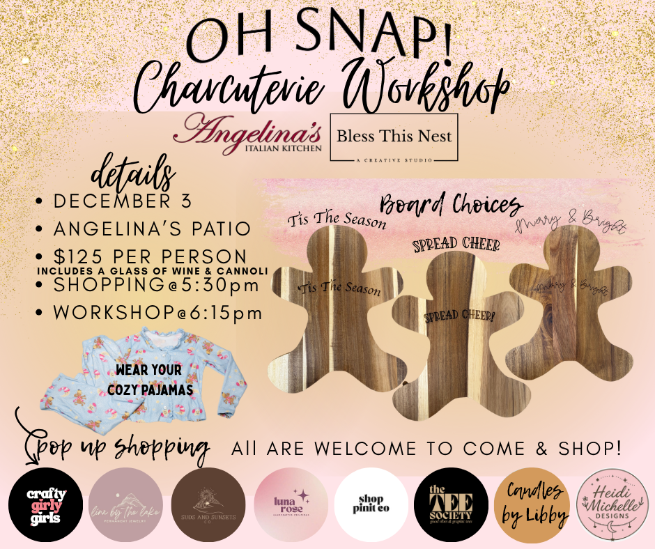 OH SNAP! - Charcuterie Workshop