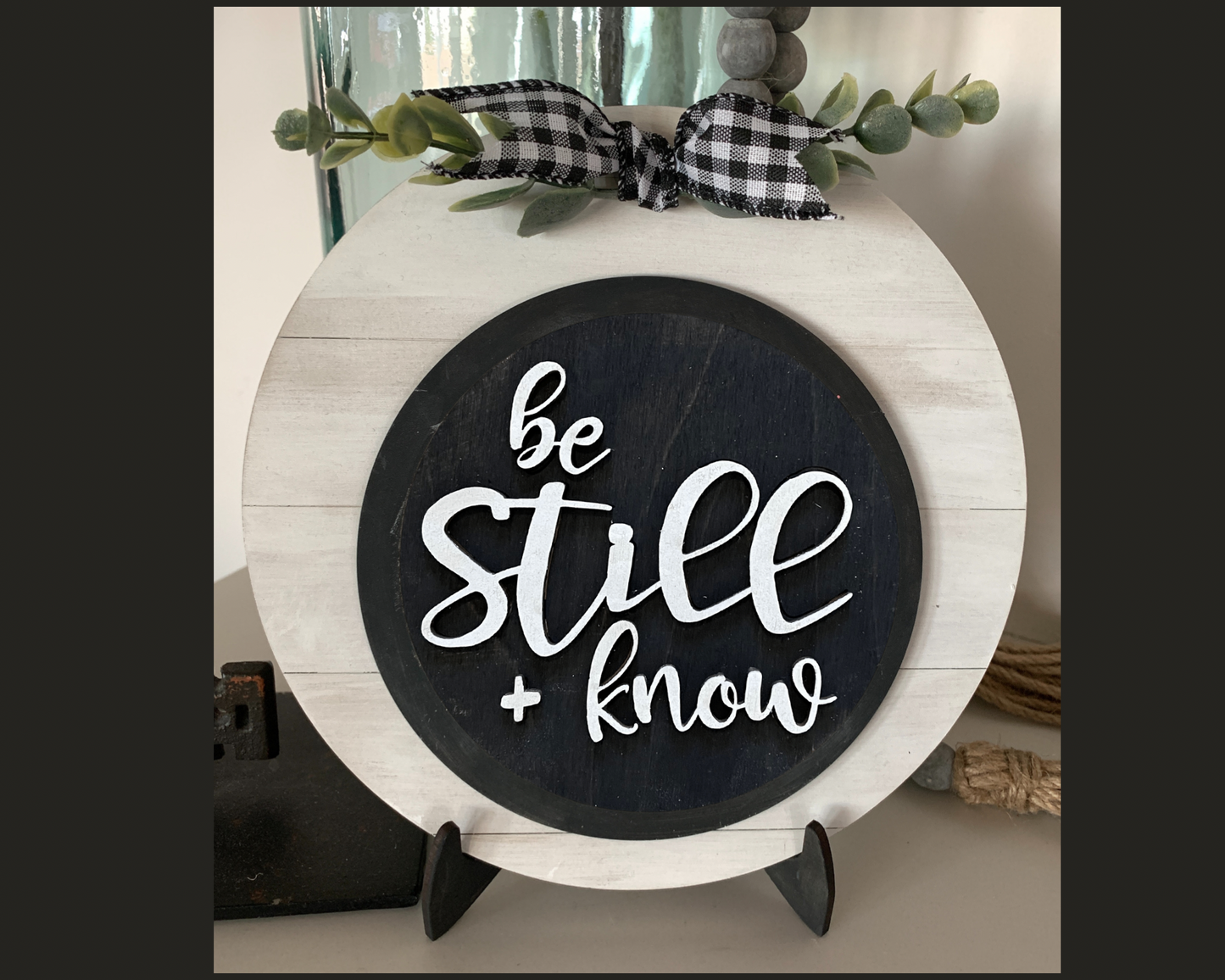 Be Still + Know Interchangeable Insert