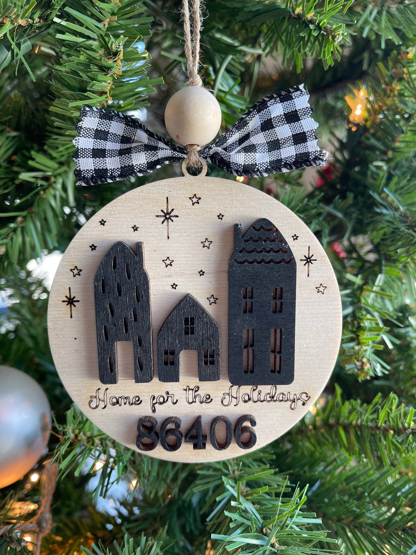 Zip Code Ornament