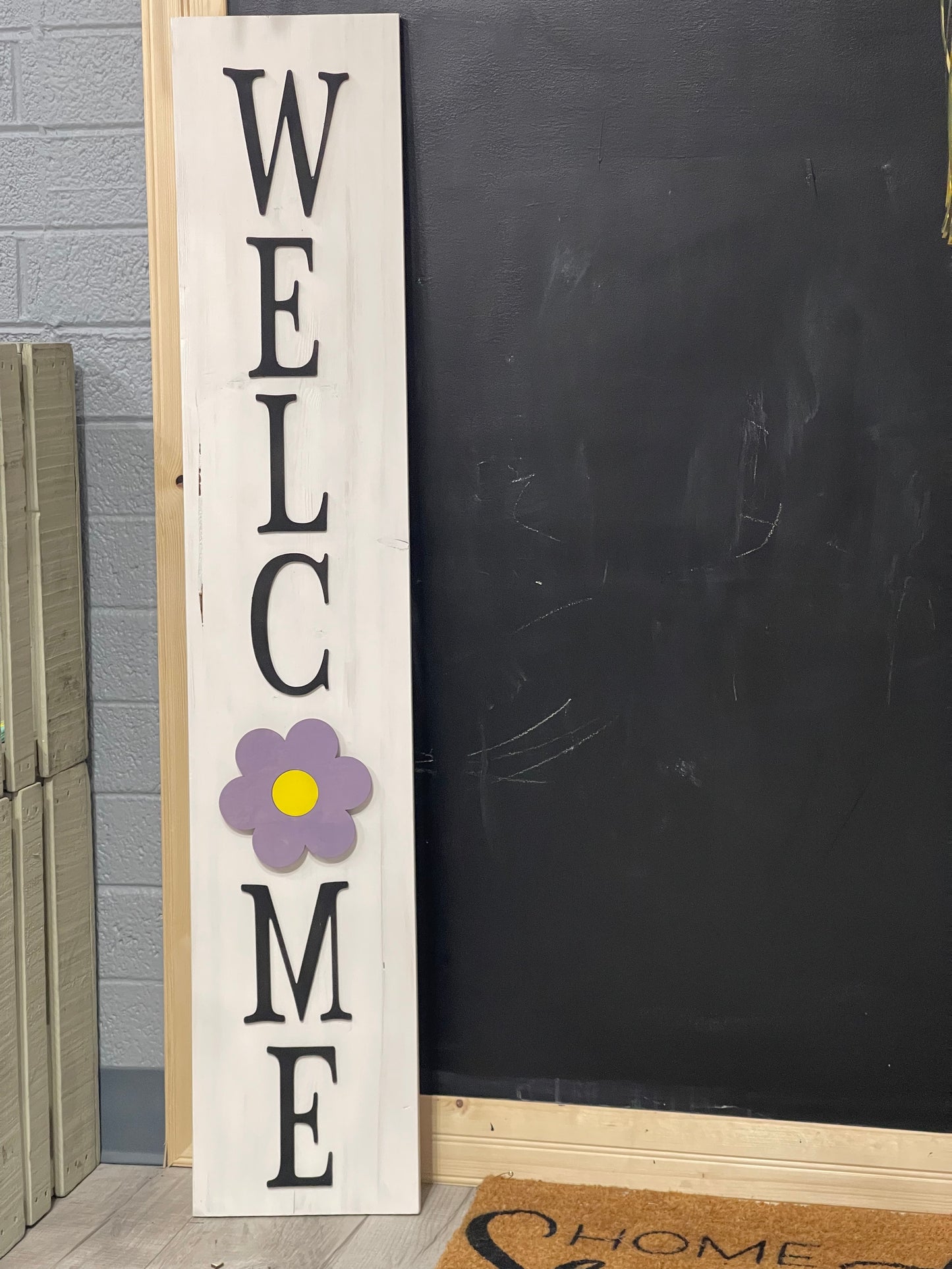 Home Porch Sign Interchangeable