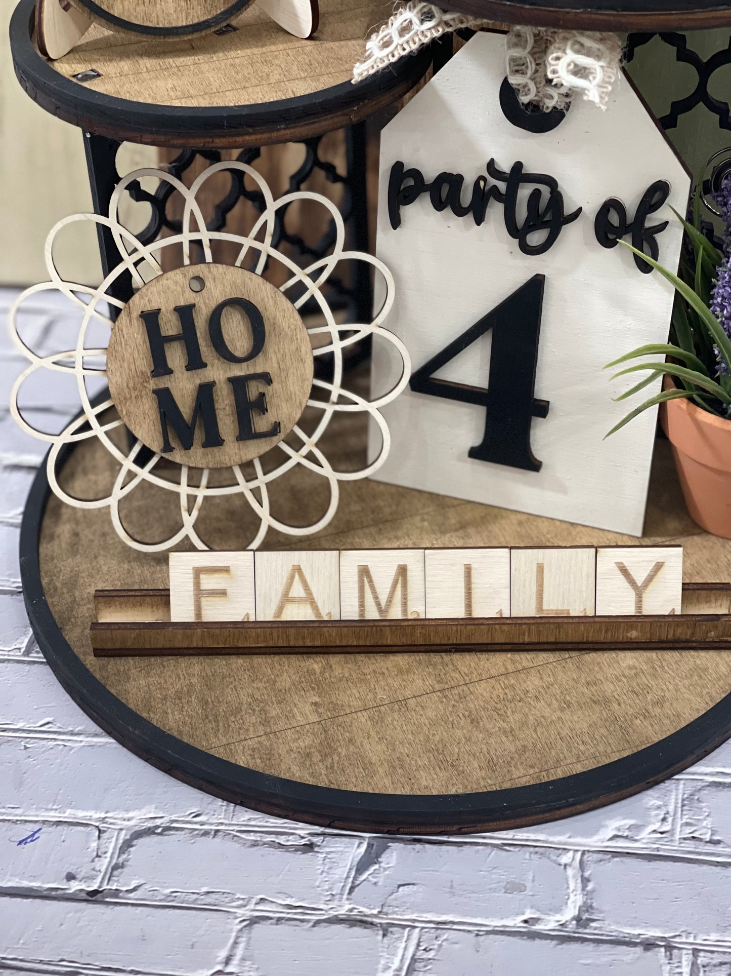 Family Tier Tray Set