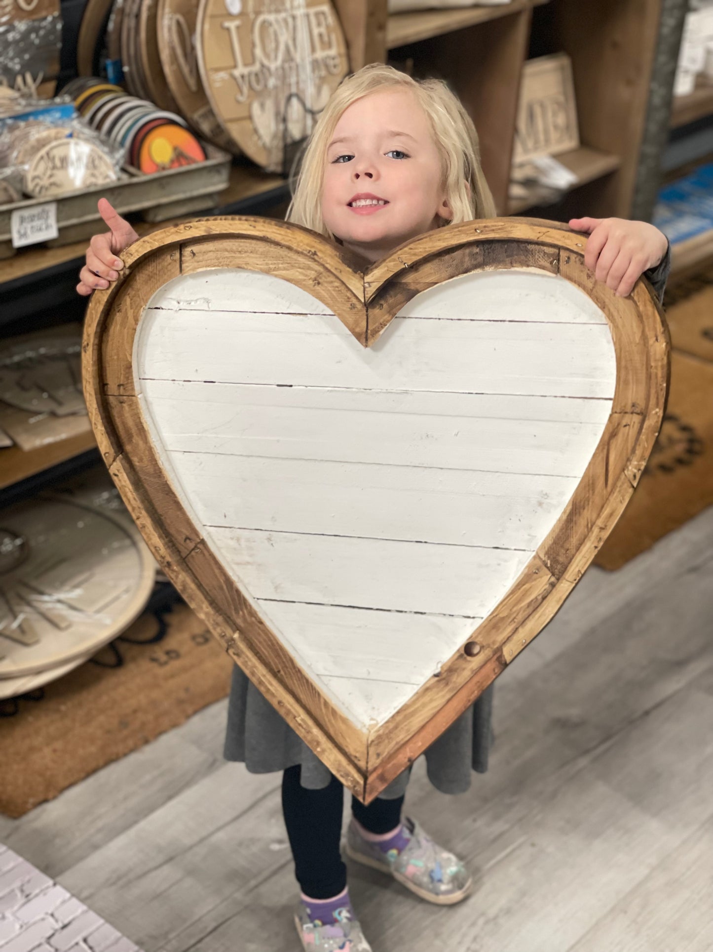 Shiplap Heart