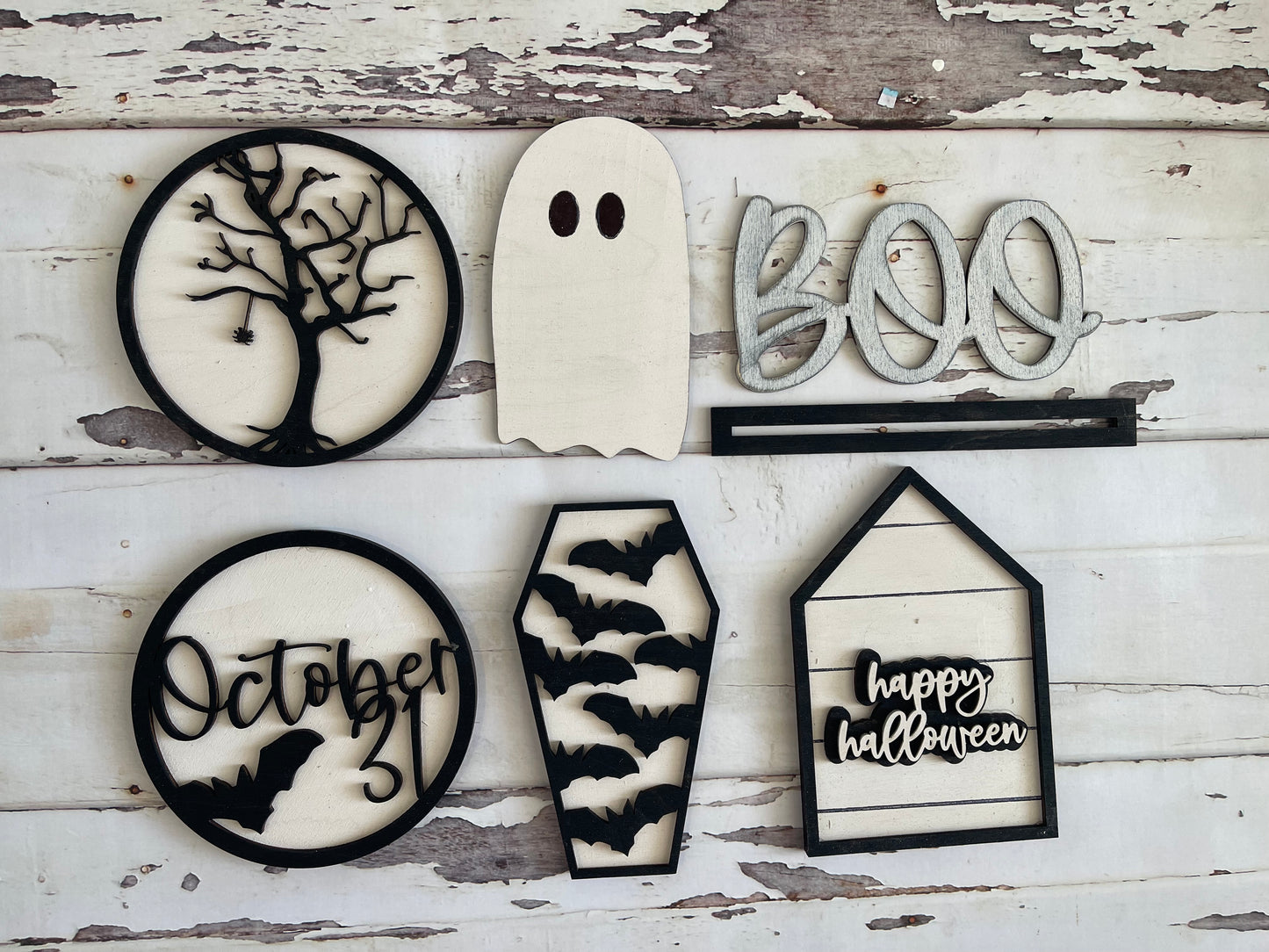 Boo Tier Tray Set