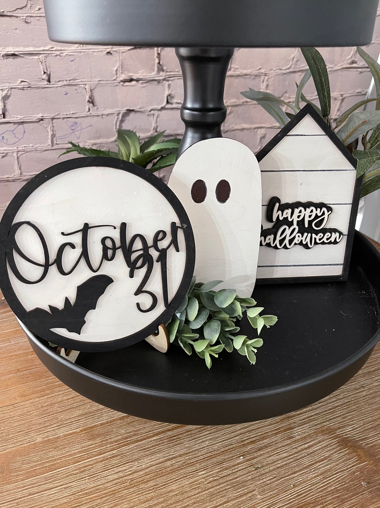 Boo Tier Tray Set