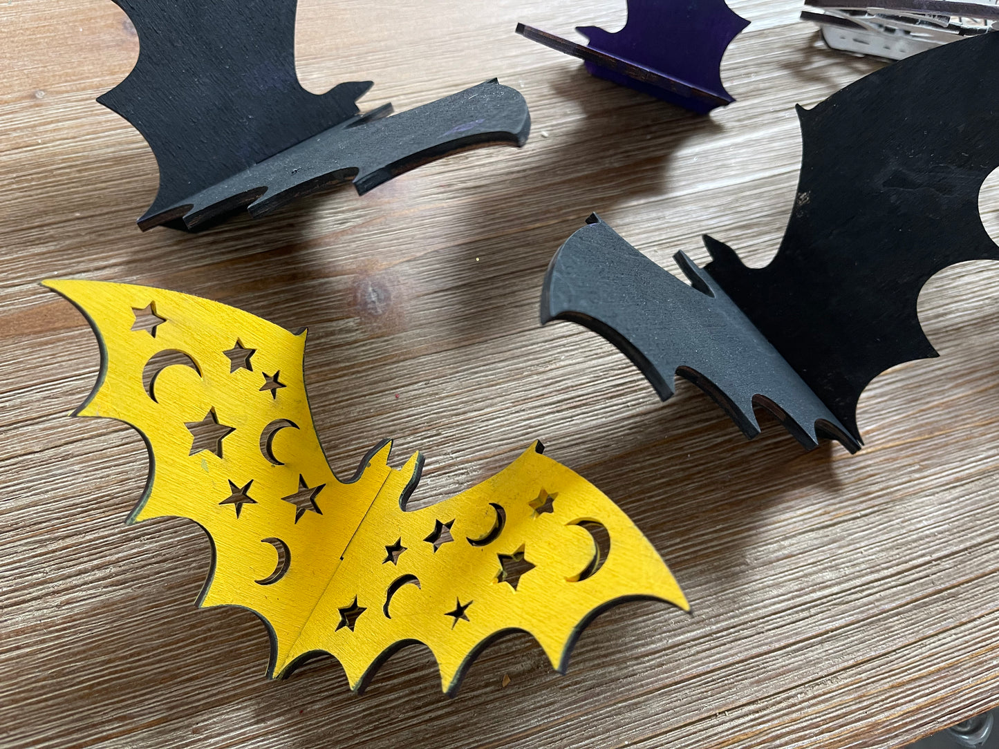 3D Bats- set of 6