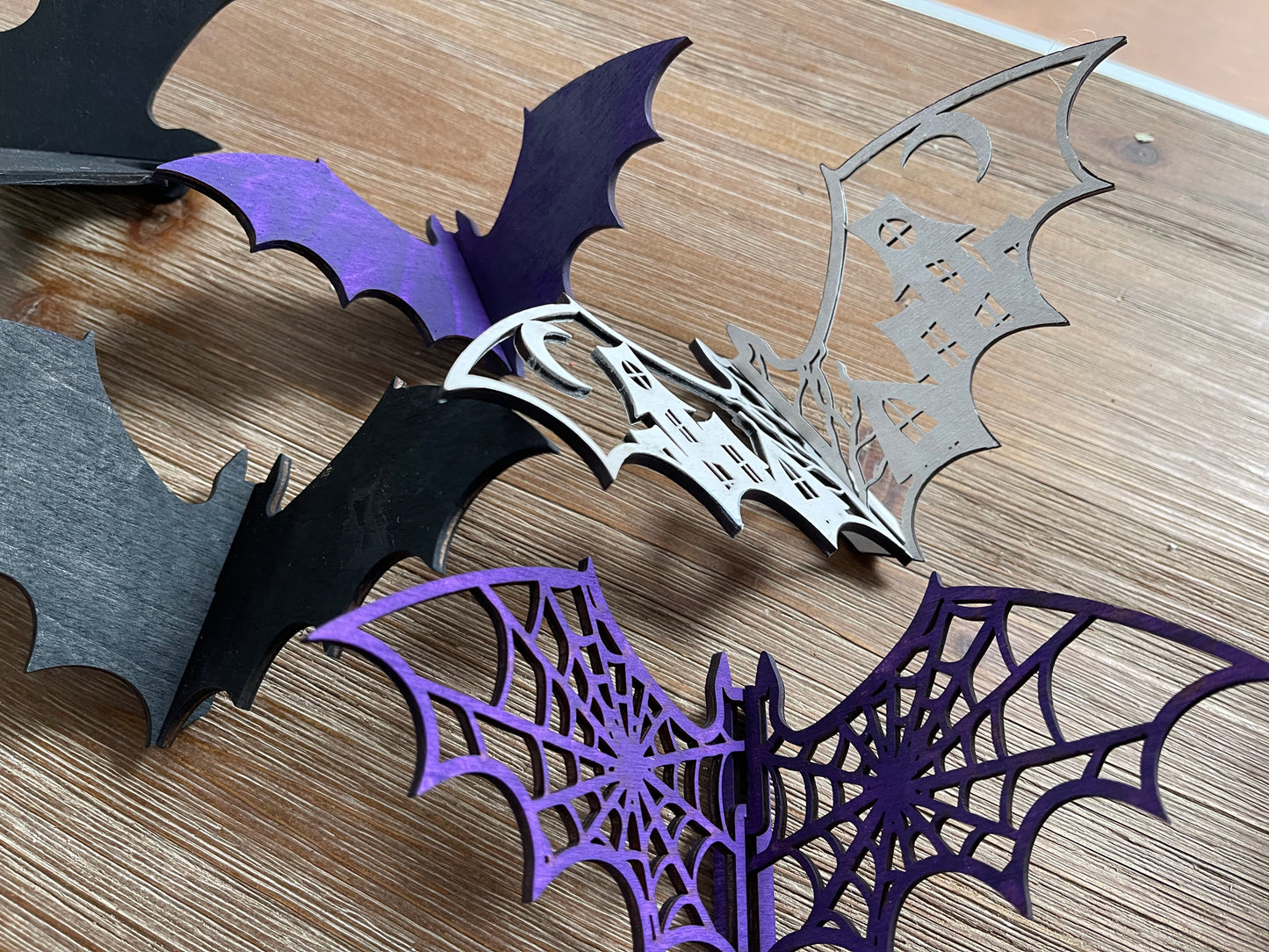 3D Bats- set of 6