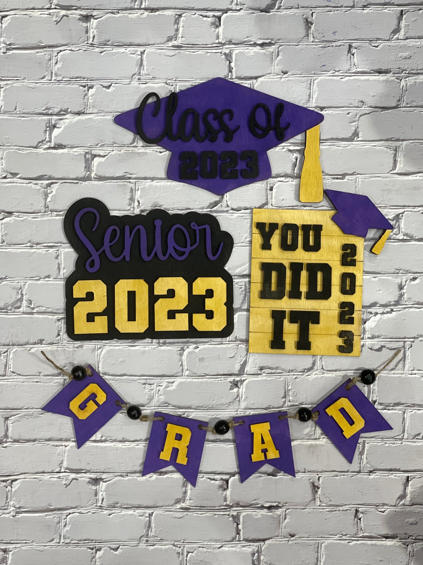 Graduation 2023 Tier Tray Set