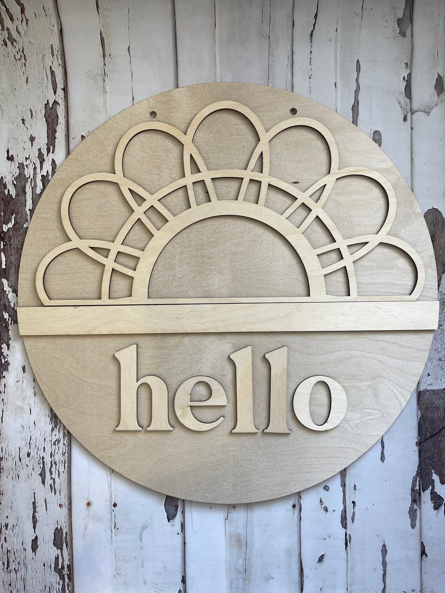 Hello Boho Sign